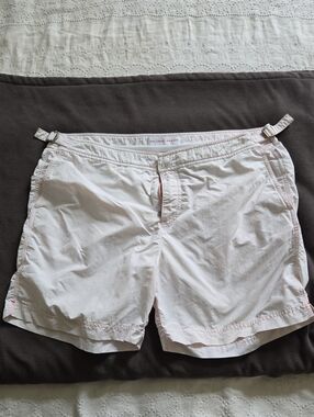 Orlebar Brown Pale Pink Tailored Swim Shorts